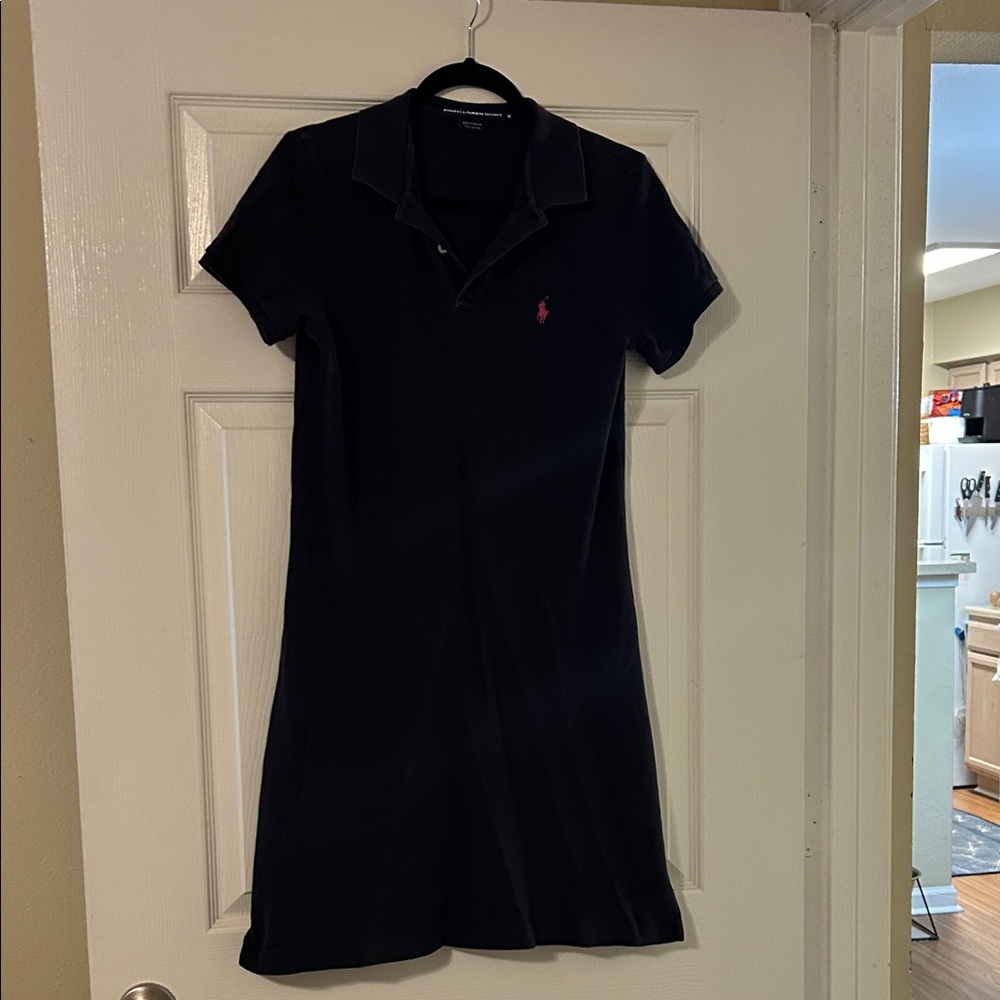 Ralph Lauren Black Polo Dress